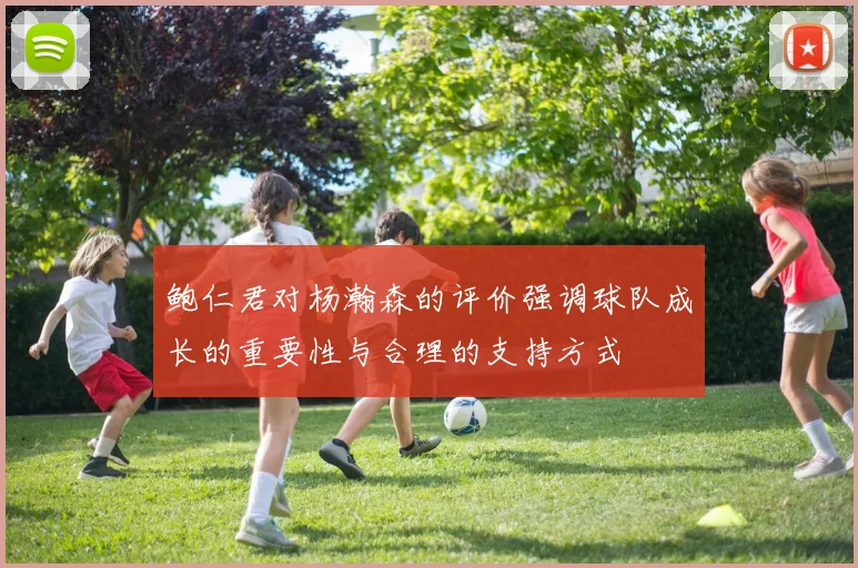 鲍仁君对杨瀚森的评价强调球队成长的重要性与合理的支持方式